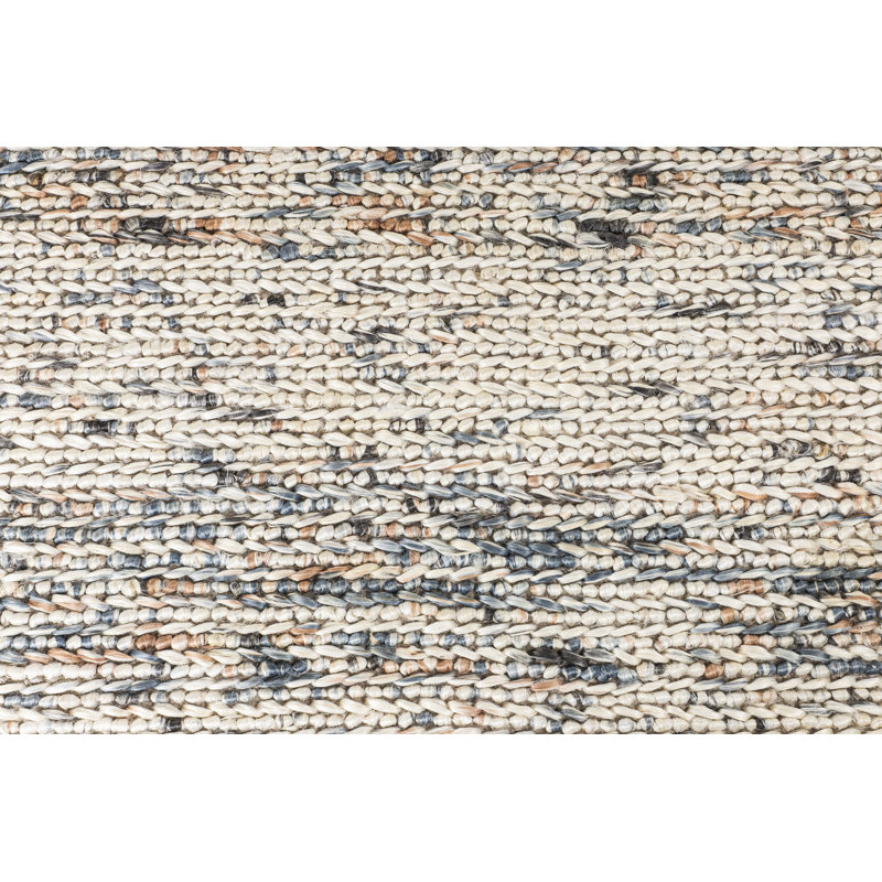 Tufty Home Handmade Flatweave Jute/Sisal Bleach/Gray Rug Wayfair